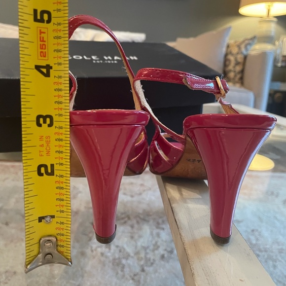 Cole Haan Punk Slingback Heels~Size 7 - Picture 5 of 7